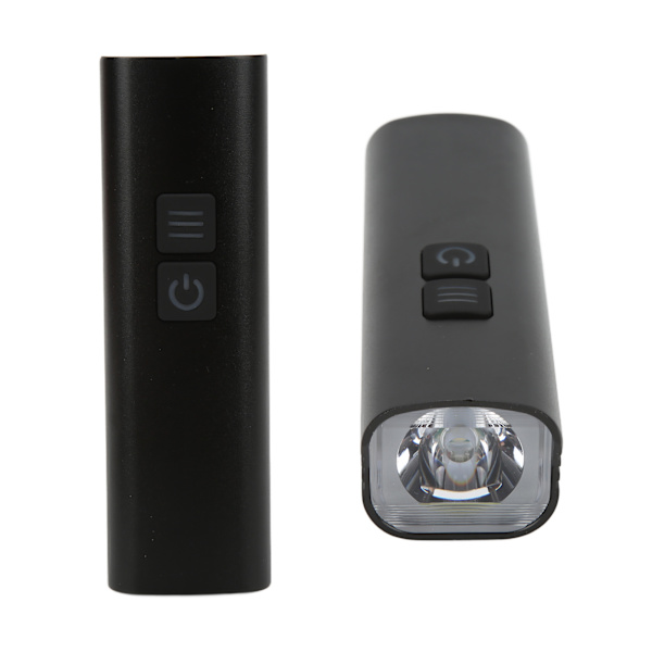 Pyörän etuvalo, kaksoiskytkin, vedenkestävä, USB-ladattava, yöajoon
