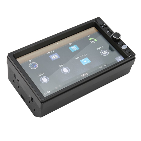 Bilstereo Bluetooth 5.1 7 tommer touchskærm Spejlforbindelse Ratkontrol Bakkamera MP5-afspiller