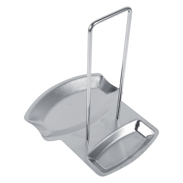 1st Hem Kök Rostfritt stål Skedhållare Gryta Lock Hylla Matlagningsställ Pan Cover Stand Hot