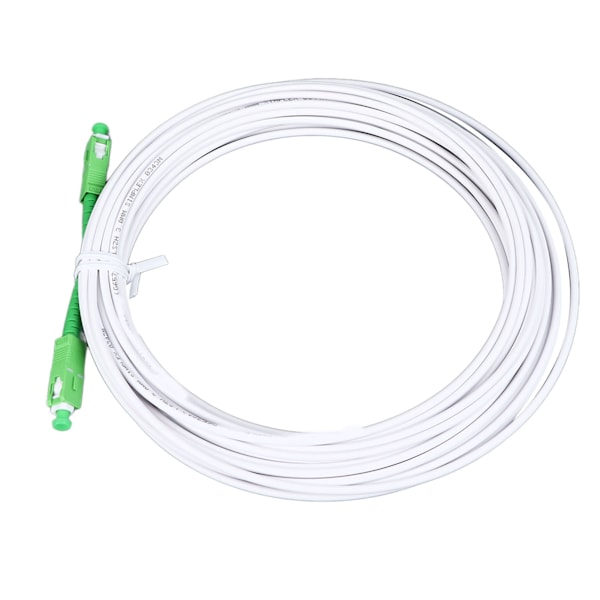 Optisk modemforlengningskabelsett Armored Single Mode SC Patch-kabel med flenskontakt for FTTH FTTB FTTP SC APC 15m / 49.2ft