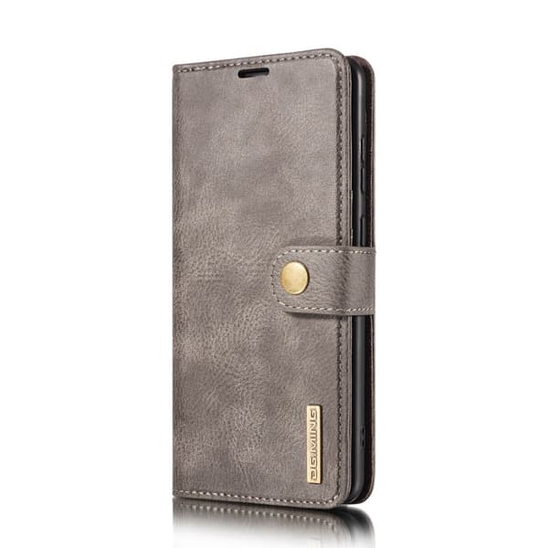 【NX】Kompatibel med Samsung Galaxy S20 FE - DG.MING 2i1 Magnetfodral - Grå Grey Grå