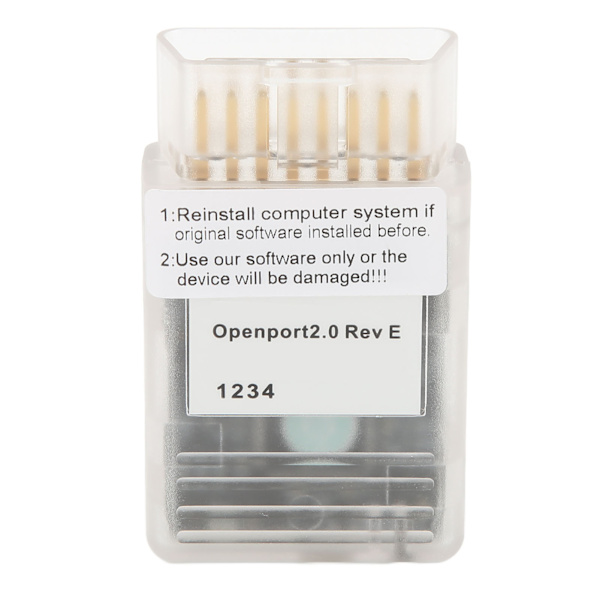 for OpenPort 2.0 SDD V158 OBD2 ECU Chip Tuning Tool Bildiagnostikverktøy USB ECU-flash for Subaru