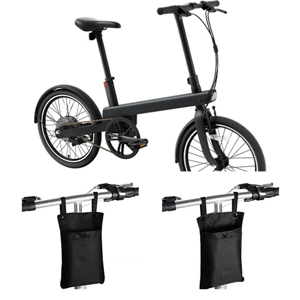Vattentät cykelstyrepåse med nätficka, cykelpåse fram, telefonpåse för mountainbike, racercykel, scooter