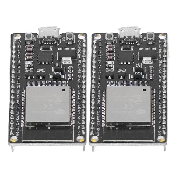 2 stk. ESP32 udviklingskort 2 i 1 Dual Core 2,4 GHz 38PIN udviklingskortmodul