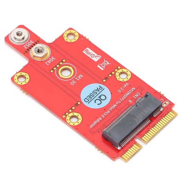 【NX】M.2 Key B til Mini PCIE Adapter Konverteringsmodul PC Bærbar Stasjonær Datamaskin Tilbehør