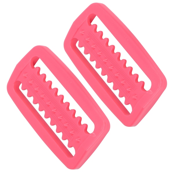 2 stk. Dykkerbælte Spænde Slidstærk Robust Giftfri Lugtfri Korrosionsbestandig Snorkling Aid (Pink)