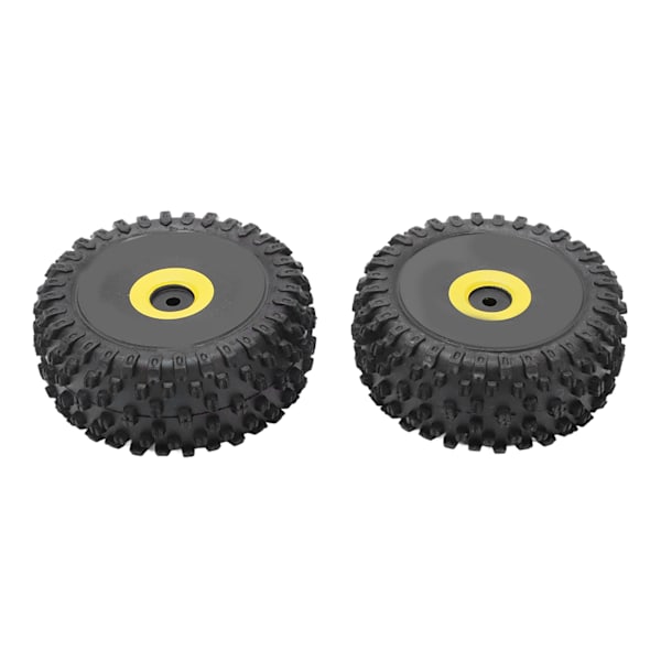 2 stk RC-hjul RC-bil Bakdekk Gummihjul og dekksett for WLToys 144010 1/14 Fjernstyrt kjøretøy