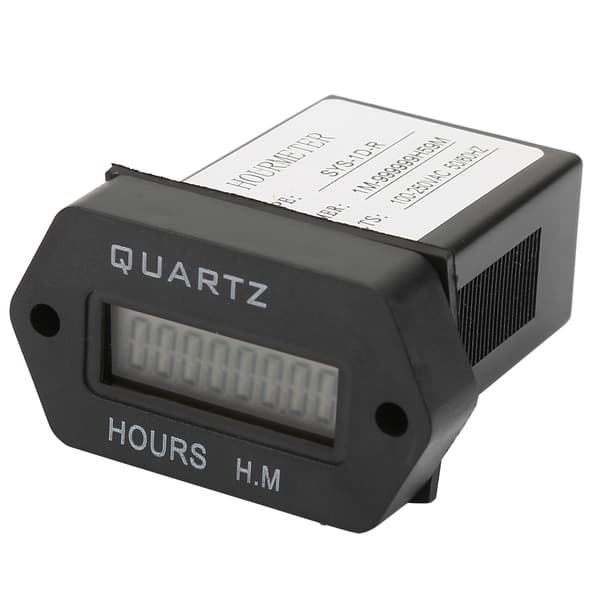 【NX】SYS1DR Industriel digitalt display Elektronisk timer akkumulerende tidsmåler 100V250VAC