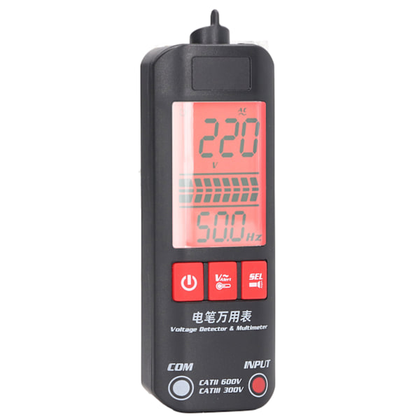 BSIDE Intelligent Digital Multimeter Mini Håndholdt Dobbelttilstande Automatisk LCD Digital Tester Spændingsdetektor