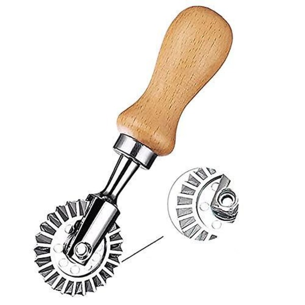 2 stk. Bakverk Hjul Kuttersett - Perfekt for Pasta, Ravioli og Mer