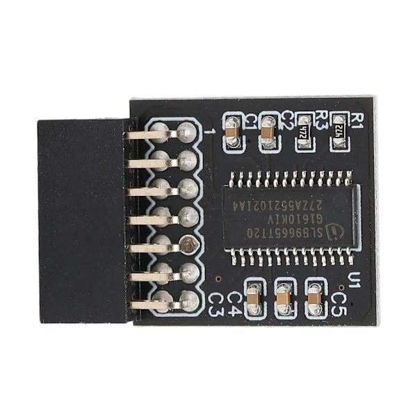 【NX】TPM 2.0 Encryption Security Module 14 Pin LPC Interface Encryption Security Module Kompatibel med MSI 14Pin LPC TPM 2.0