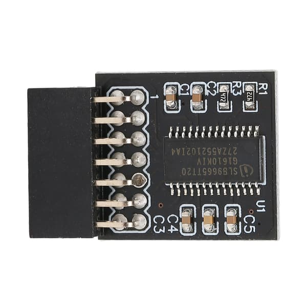 TPM 2.0 Encryption Security Module 14 Pin LPC Interface Encryption Security Module Kompatibel med MSI 14Pin LPC TPM 2.0