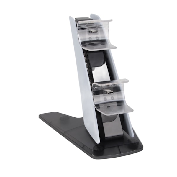PS5-ohjaimen latausasema Langaton ohjainlatausasema kahdella portilla Ambient Light White
