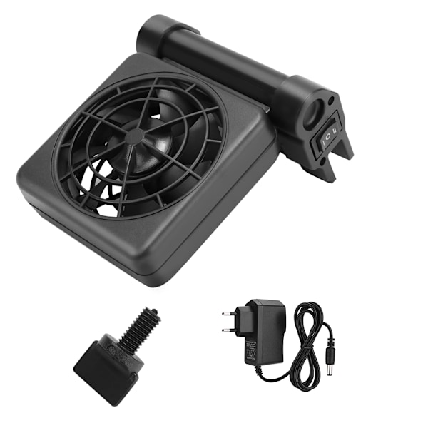 Mini justerbar fisktank akvarium kylfläkt hängande kylare 100-240V (EU-kontakt)