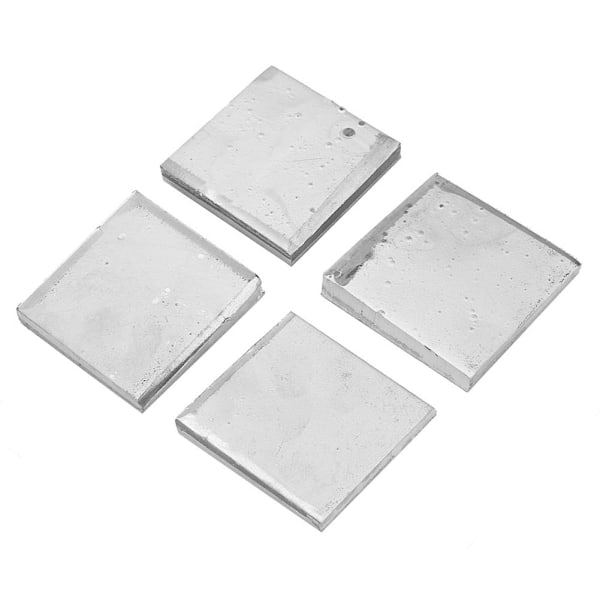1 kg fyrkantig form med hög renhet 99,98 % metallnickelplåt för galvanisering