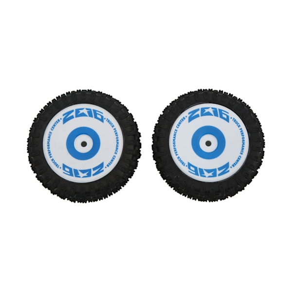 RC-pyörät etupyörät muovikeskiö kumirenkaat setti 75 mm halkaisijaltaan Wltoys 1/12 RC maastoautolle