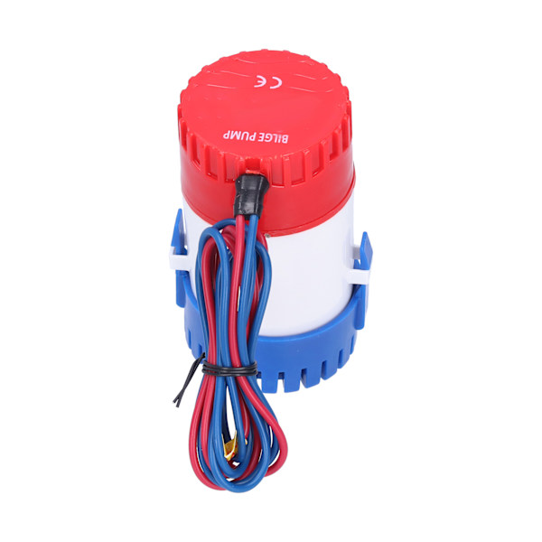 Länspump DC halvautomatisk strömbrytare Elektrisk liten dränkbar pump för avlopp Ger ström 12V/24V 350/500/750/1100GPH(12V 1100GPH)