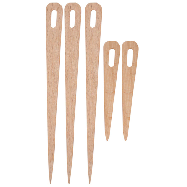 5 ST DIY Stickstickor för stora ögon i trä Gobeläng Vävhantverksverktyg