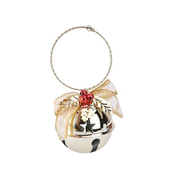 Christmas Jingle Bell Ornament Door Hanger Sleigh Bell Holiday Tree Festival Home Decoration