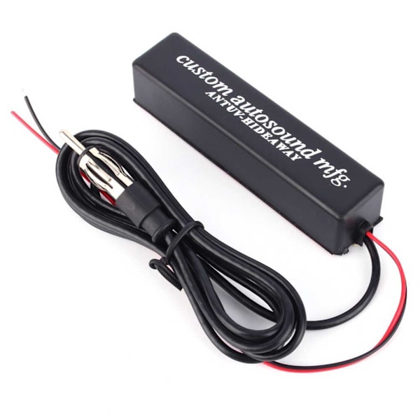 12V Universaali Auton ja Moottoripyörän Stereoradion Elektroninen Piilotettu Antenni FM AM Vahvistettu AP