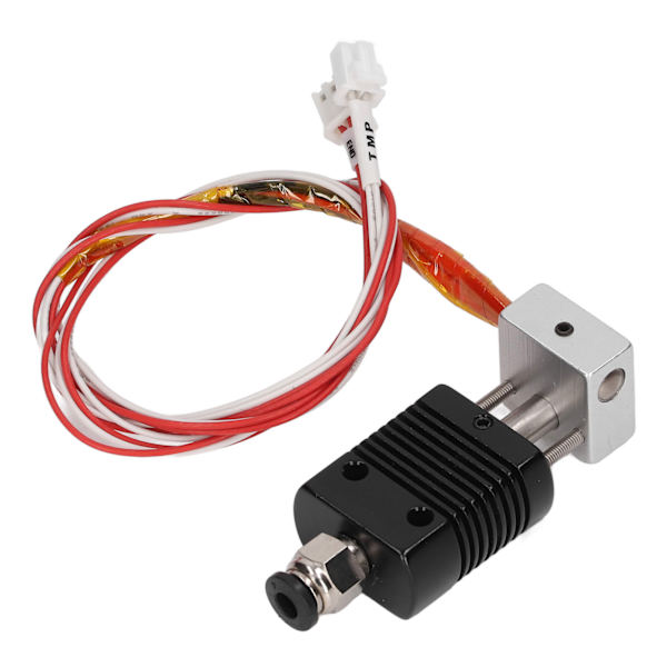 3D-printer Extruder Hotend DC24V 40W Varmerør 0,4mm Messingdyse Opvarmning Aluminium Blok Printer Hotend Kit til ET4