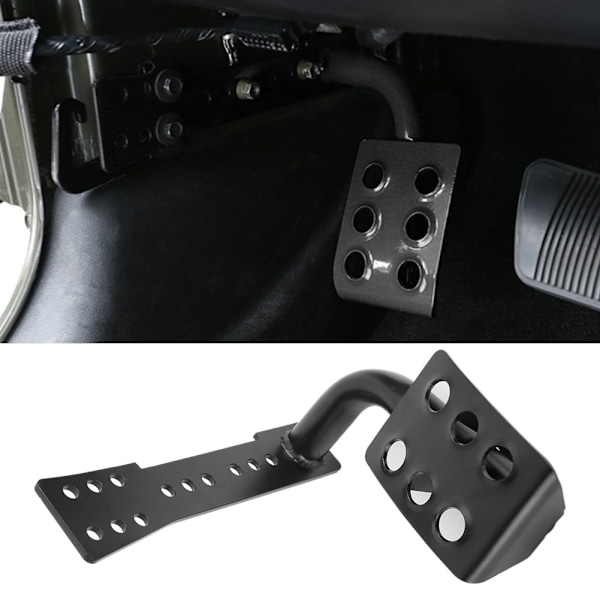 Auton metallipedaali Vasemmanpuoleisen sivujalkatuen koristelu Tarvikkeet sopivat Jeep Wrangler JK 2008-2017