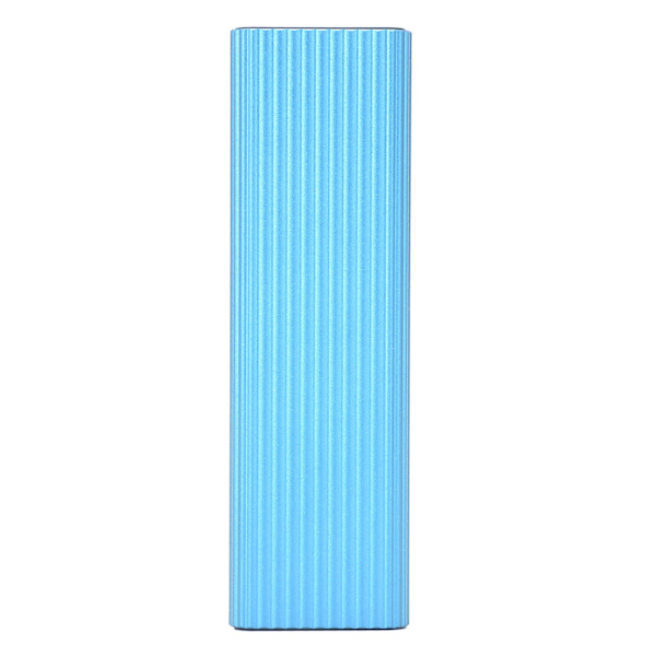 SSD-kabinet M.2 NGFF SATA-adapterboks B-nøgle B+M-nøgle Ekstern harddiskfodral til Win Xp/7/8/(Blå) Bleu