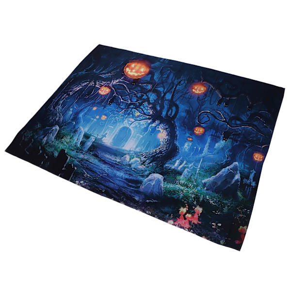 Halloween-tausta Pelottava hautausmaa Kurpitsa Lyhty Tausta Studio rekvisiitta Valokuvajuhla Syntymäpäiväkoriste 200x150cm