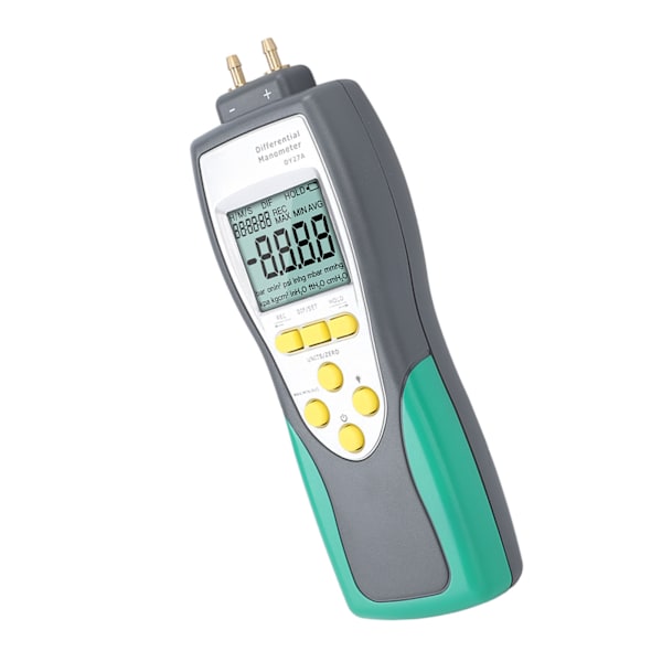 Digital Manometer 2.413bar Høj Præcision Følsom Hurtig Måling Gas Tryk Tester til Bremseservostyrning Gasrørledning