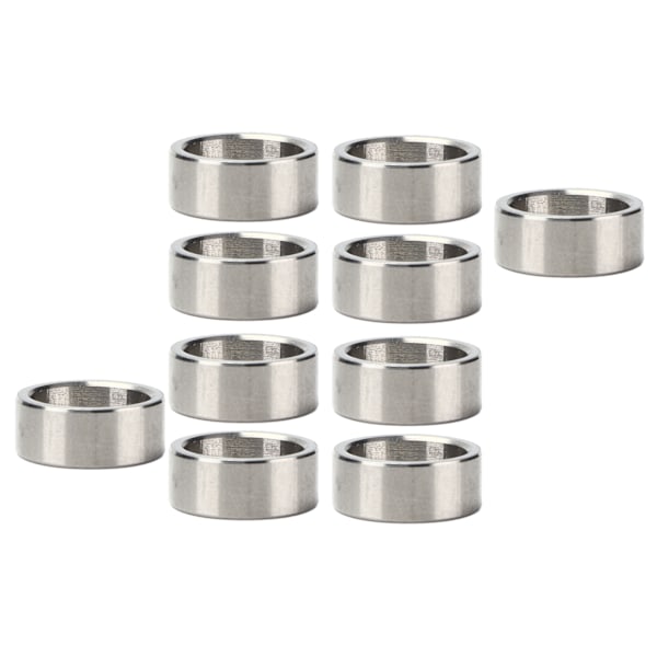 10 st Bricka mellanlägg 15 mm ytterdiameter 12 mm ID rostfritt stål tillbehörsdelsats kit3515-0015-0060