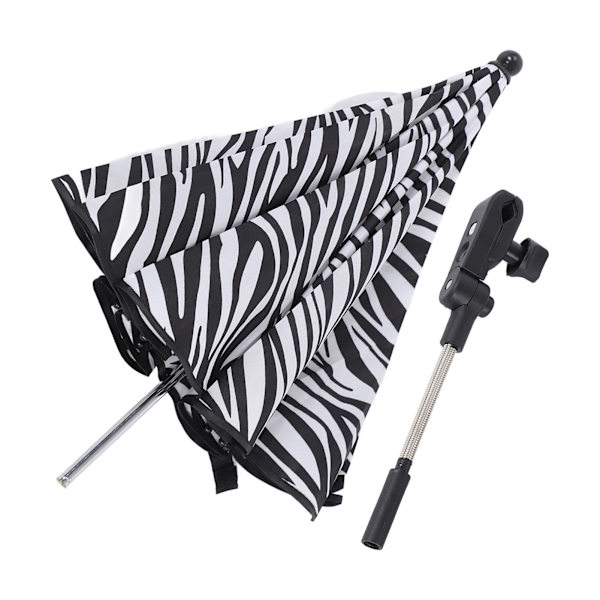 Barnevogn Paraply Justerbar Baby Trehjuling Solskyggeparaply for Sittevogn Barnevogn Rullestoler