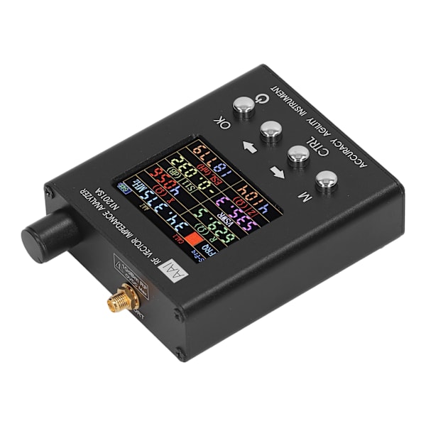RF Vektorimpedansanalysator 2,4 tommer skærm ANT SWR Antenneanalysetester USB-opladning 137,5MHz-2700MHz