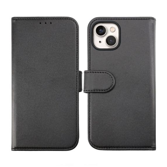【NX】Kompatibel med iPhone 14 Pung Etui Magnet Rvelon - Sort
