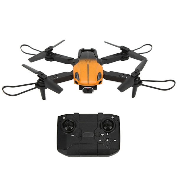 KY907 Trevejs Hindring Undgåelse Drone Mini Foldbar RC Drone med 4K HD Kamera RC Quadcopter Flyvemaskine Legetøj Orange