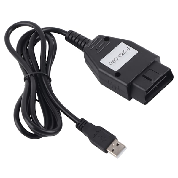 Autodiagnostikkabel med OBD-gränssnitt USB-sladd Bilfelkontroll Passform för Ford