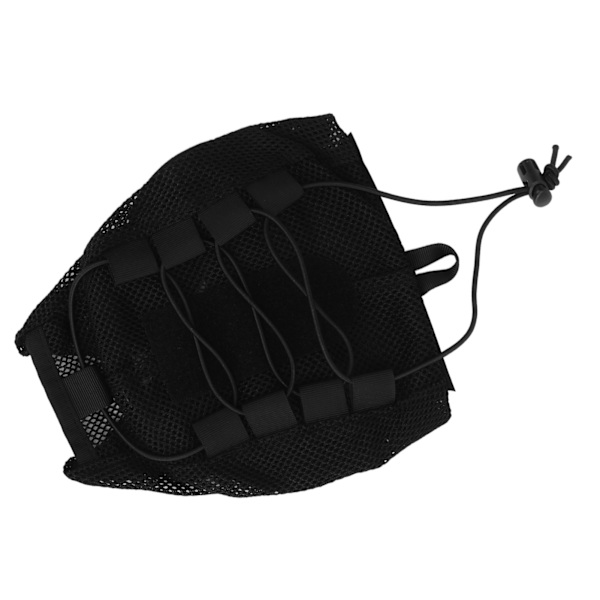 Hjälmöverdrag Nylon Hak- och Slinga Multicam Bump Hjälmduköverdrag med Elastiskt Rep Nät Yta för Fast CO 16 BK