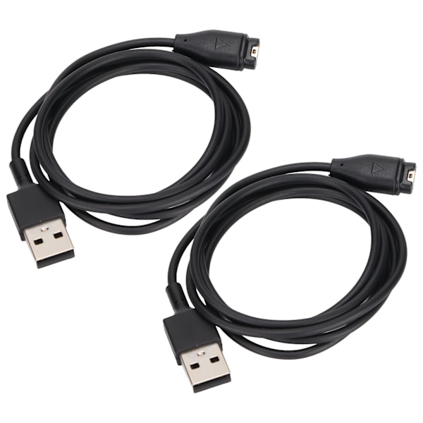 2st laddarkabel kompatibel för Fitbit Fenix ​​6X Smart Watch USB-laddarkabel Adapterbyte