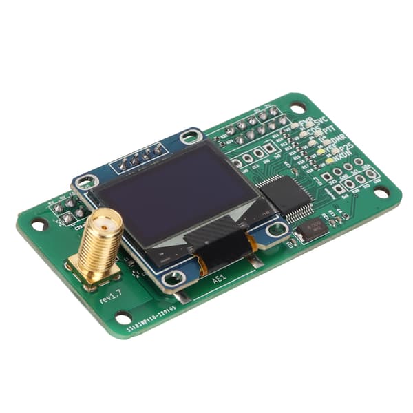 【NX】UHF VHF UV MMDVM Hotspot Modul Kit SMA Interface LED Display Hotspot Board med Antenne