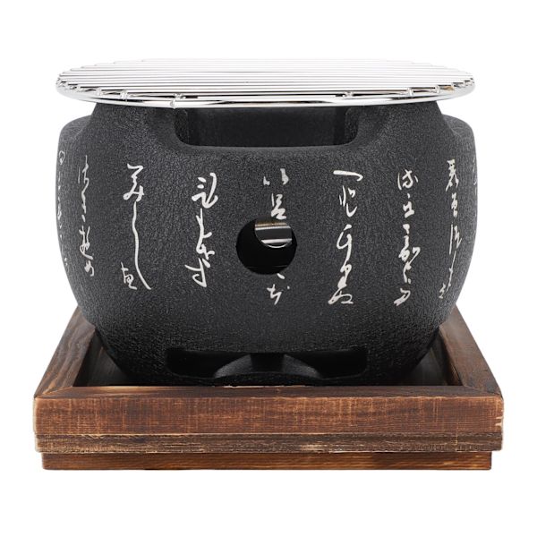 Japanilainen tyyli Mini Kannettava Japanilainen BBQ Grill Pyöreä Ruoka Hiiliuuni Kotikeittiötyökalut S
