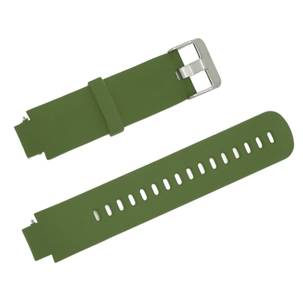 Smartwatch Replacement Band Silikonklocka Handledsrem Enkelfärg för Amazfit Verge 3Army Green