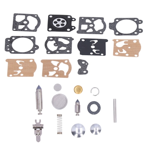 2 Sæt Forgaser Carb Rebuild Reparationssæt Havemotorsav Reparationssæt Til Walbro K20 WA WT