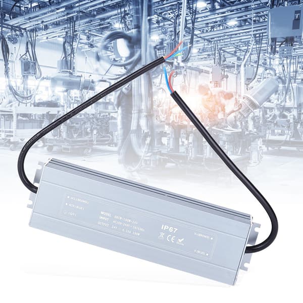 HRUW-100W-24V Bryter Strømforsyning IP67 Vanntett LED Driver Transformator 100-240VAC