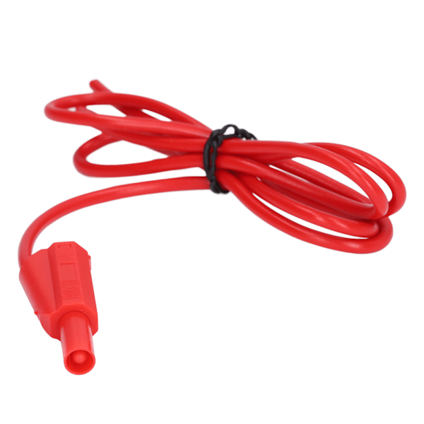 J.70021 Banan Plug in Test Line Banan Plug Elektrisk testsats för elektriska projekt Spänningstestare 32A/1000VRed
