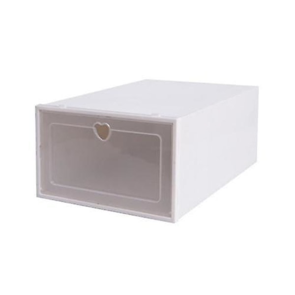 1kpl/5kpl/10kpl muovinen kenkälaatikko Pinottava taitettava kenkäkaappi laatikon säilytyslaatikko