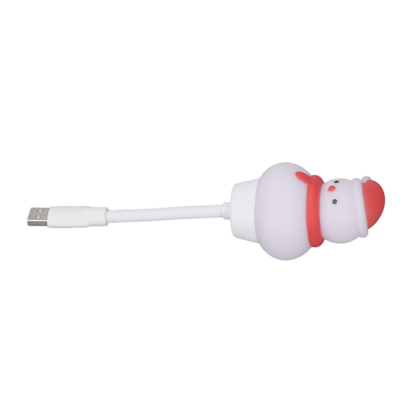Mini USB LED-lampe Tegneserieform Plug and Play Strømsparende fleksibel USB-leselampe for camping ved sengen