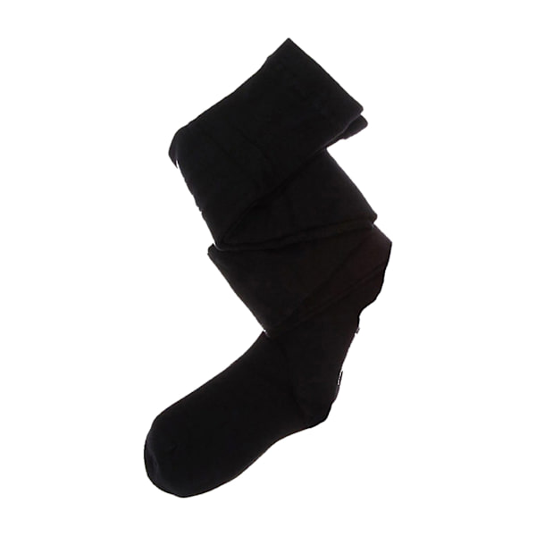 Danse Strømpebukser Solid Farve Elastisk Komfortable Dansetights Leggings Strømper til Børn Sort S: 5 til 7 År Gamle
