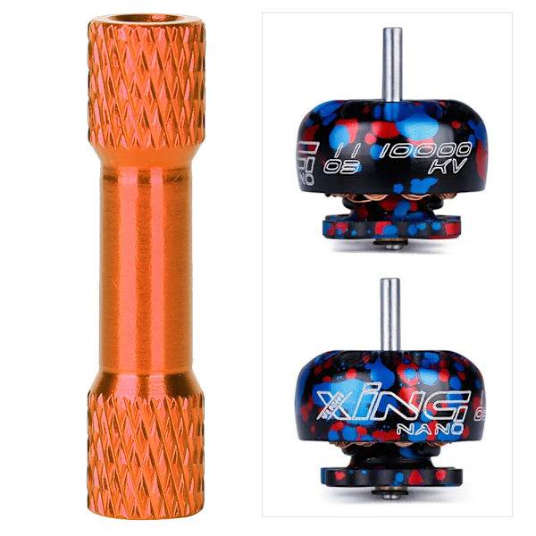 10 stk Standoff M3x25mm anodiseret aluminiumslegering indre gevind søjle afbalanceret afstand for QuadcopterOrange