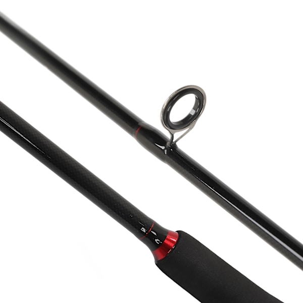 Fiskespørr 1.8m Baitcaster Fiskespørr Karbon Hovedkropp EVA Håndtak for Saltvann Ferskvann Rett Håndtak