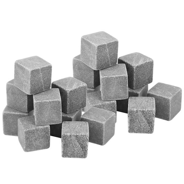 2Set 9st/Set Whiskystenar Smutta på iskuber Kylare Återanvändbara Vindrinkar Cooler Stones