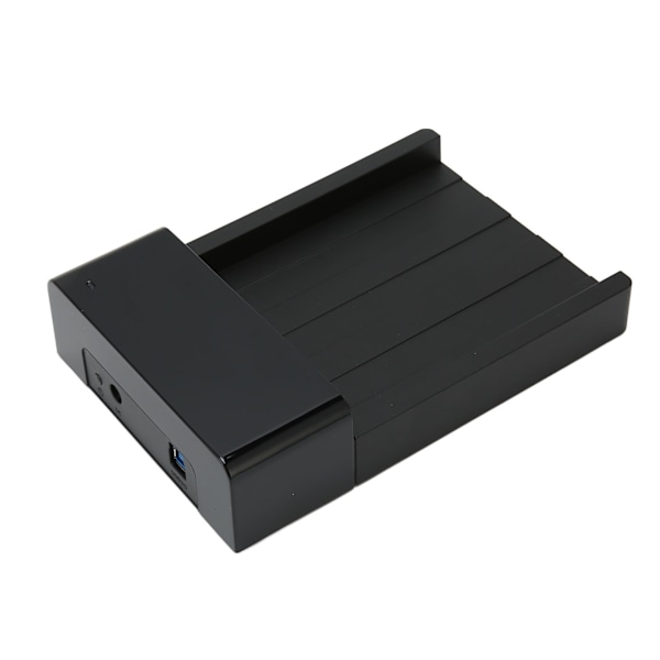 HDD Lay Flat Dokkingsstasjon USB3.0 til SATA 5Gbps Plug and Play Harddiskleser for 8TB 2,5/3,5 tommer SATA HDD 100‑240V EU-kontakt